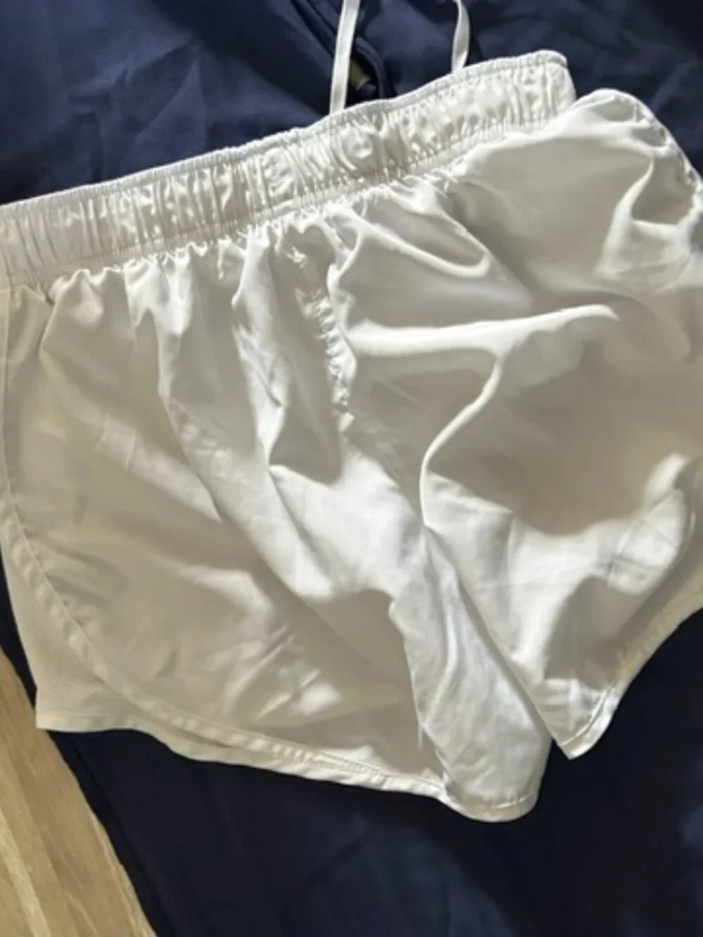 NIKE womens size extra small work out athletic active wear gym white